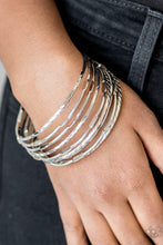 Load image into Gallery viewer, Urban Sprawl - Silver Bangle Paparazzi
