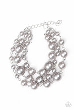 Load image into Gallery viewer, Paparazzi Until The End Of TIMELESS - Silver Pearl Bracelet
