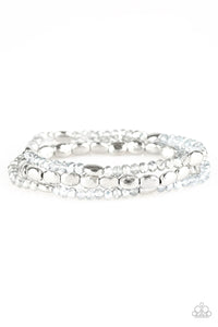 Paparazzi Hello Beautiful - Silver Bracelet