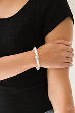 Load image into Gallery viewer, Follow My Lead - White Pearl Bracelet Paparazzi
