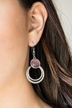 Load image into Gallery viewer, Dreamily Dreamland - Purple Earring Paparazzi
