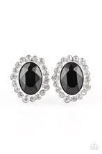 Load image into Gallery viewer, Hold Court - Black Post Earring Paparazzi
