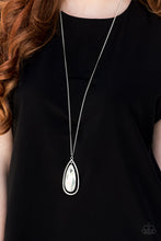 Load image into Gallery viewer, Paparazzi The Royal Coronation - White Rhinestone Necklace
