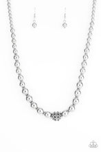 Load image into Gallery viewer, Paparazzi High-Stakes FAME - Silver Hematite Necklace
