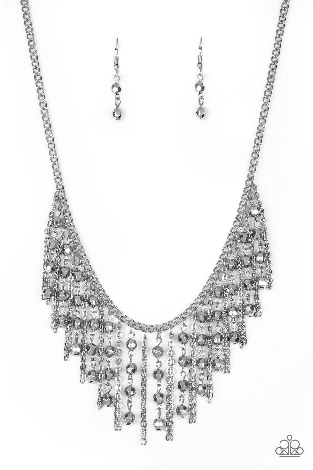 Rebel Remix - Silver Necklace Paparazzi