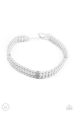 Load image into Gallery viewer, Put On Your Party Dress - Silver Pearl Necklace
