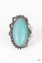 Load image into Gallery viewer, Open Range - Blue Stone Ring Paparazzi
