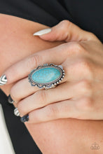 Load image into Gallery viewer, Open Range - Blue Stone Ring Paparazzi
