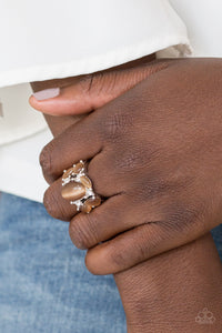 Modern Moonwalk - Brown Ring