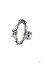 Load image into Gallery viewer, Leave No Trace - White Ring Paparazzi
