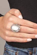 Load image into Gallery viewer, Moonlit Marigold - White Moonstone Ring Paparazzi
