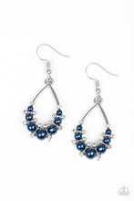 Load image into Gallery viewer, Fancy First - Blue Earring Paparazzi
