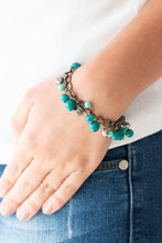 Load image into Gallery viewer, Hold My Drink - Green Bracelet Paparazzi
