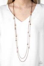 Load image into Gallery viewer, Ultrawealthy - Copper Necklace Paparazzi
