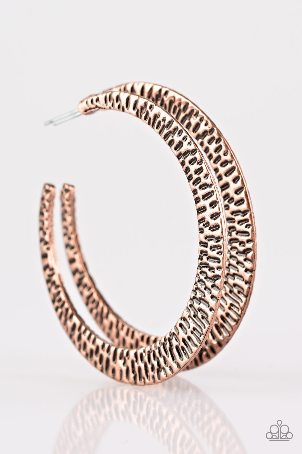 BEAST Friends Forever - Copper Hoop Earring Paparazzi