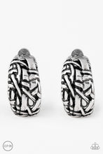Load image into Gallery viewer, Couture Collision - Silver Clip On Earring Paparazzi
