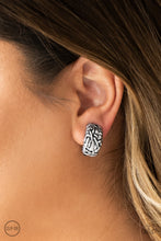 Load image into Gallery viewer, Couture Collision - Silver Clip On Earring Paparazzi
