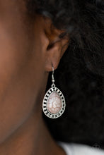 Load image into Gallery viewer, Sahara Serenity - Silver Earring Paparazzi
