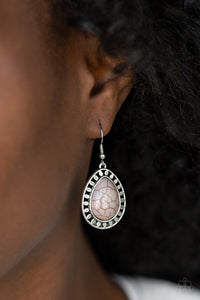 Sahara Serenity - Silver Earring Paparazzi