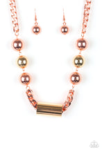 Load image into Gallery viewer, All About Attitude - Copper Necklace Papaprazzi
