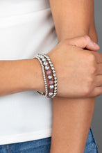 Load image into Gallery viewer, Always On The GLOW - Purple Moonstone Bracelet Paparazzi
