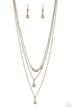 Load image into Gallery viewer, Paparazzi High Heels and Hustle - Brass Necklace

