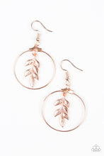 Load image into Gallery viewer, Branching Into Boho - Rose Gold Earring Paparazzi
