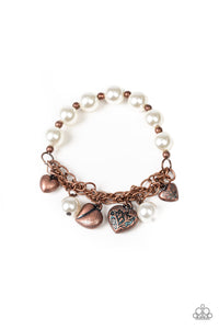 More Amour - Copper Bracelet Paparazzi