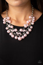 Load image into Gallery viewer, BALLROOM Service - Pink Pearl Necklace Paparazzi
