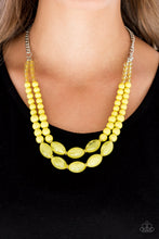 Load image into Gallery viewer, Sundae Shoppe - Yellow Necklace Paparazzi
