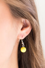 Load image into Gallery viewer, Sundae Shoppe - Yellow Necklace Paparazzi
