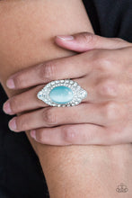 Load image into Gallery viewer, Riviera Royalty - Blue Moonstone Ring Paparazzi
