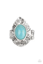 Load image into Gallery viewer, Mega Mother Nature - Blue Stone Ring Paparazzi
