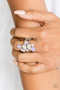 Daisy Delight - Purple Ring Paparazzi