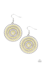 Load image into Gallery viewer, PINWHEEL and Deal - Yellow Earring Paparazzi
