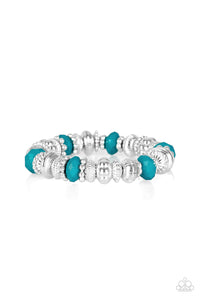 Live Life To The COLOR-fullest - Blue Bracelet Paparazzi