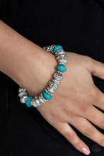 Load image into Gallery viewer, Live Life To The COLOR-fullest - Blue Bracelet Paparazzi
