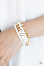 Load image into Gallery viewer, Paparazzi Industrial Incognito - Gold Bracelet
