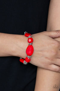 Savor The Flavor - Red Bracelet Paparazzi