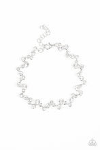 Load image into Gallery viewer, Paparazzi Starlit Stunner - White Rhinestone Bracelet
