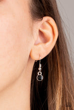 Load image into Gallery viewer, Sparkle Of The Day - Black Silve Necklace Paparazzi
