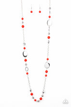 Load image into Gallery viewer, Serenely Springtime - Red Necklace Paparazzi
