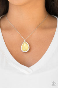 Come Of AGELESS - Yellow Necklace Paparazzi