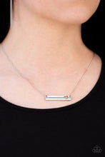 Load image into Gallery viewer, Sending All My Love - Silver Necklace Paparazzi
