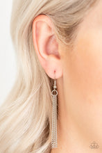 Load image into Gallery viewer, Paparazzi Dauntless Diva - White Rhinestone Necklace
