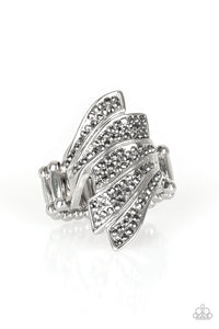 Majestically Monte Carlo - Silver Ring Paparazzi
