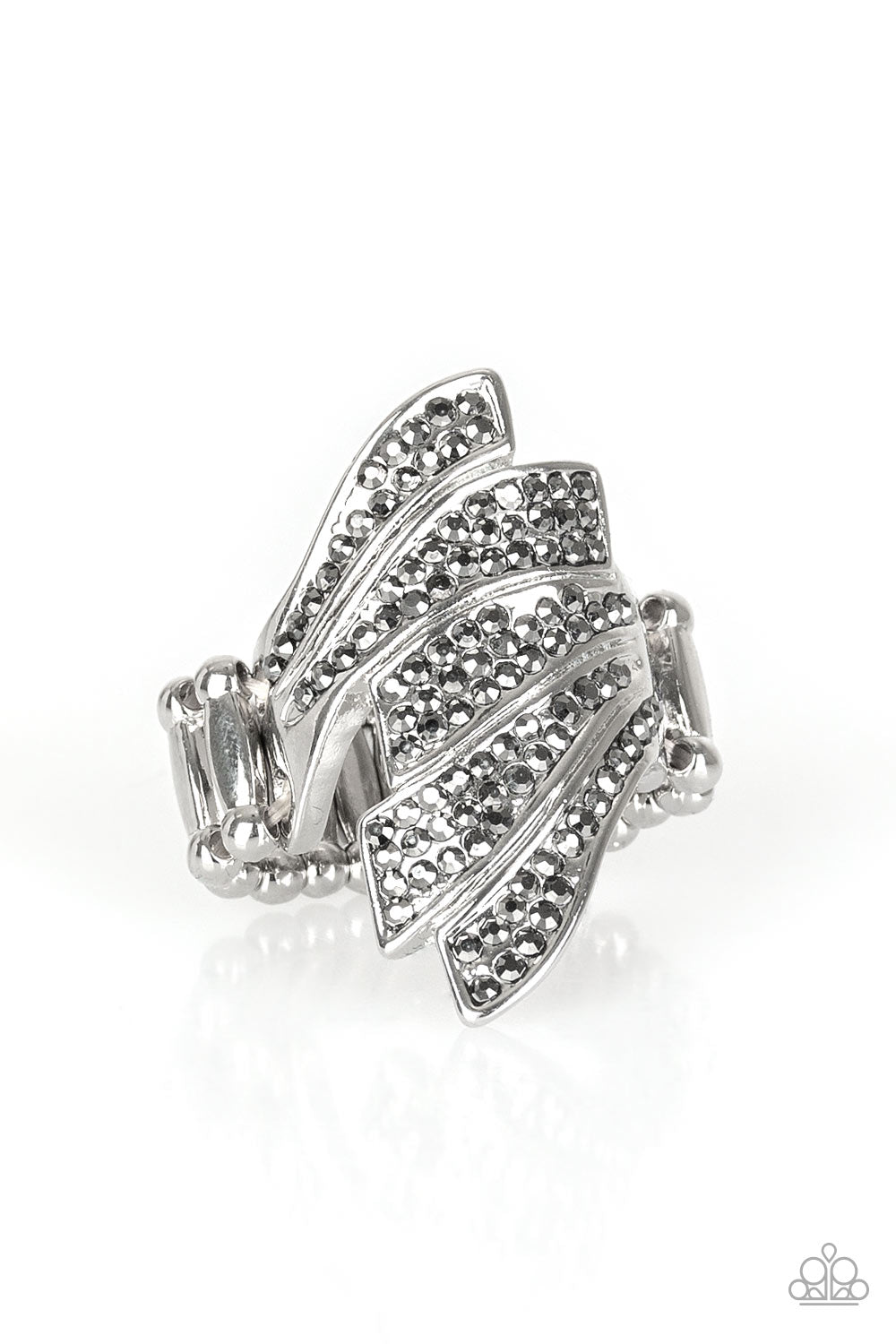 Majestically Monte Carlo - Silver Ring Paparazzi