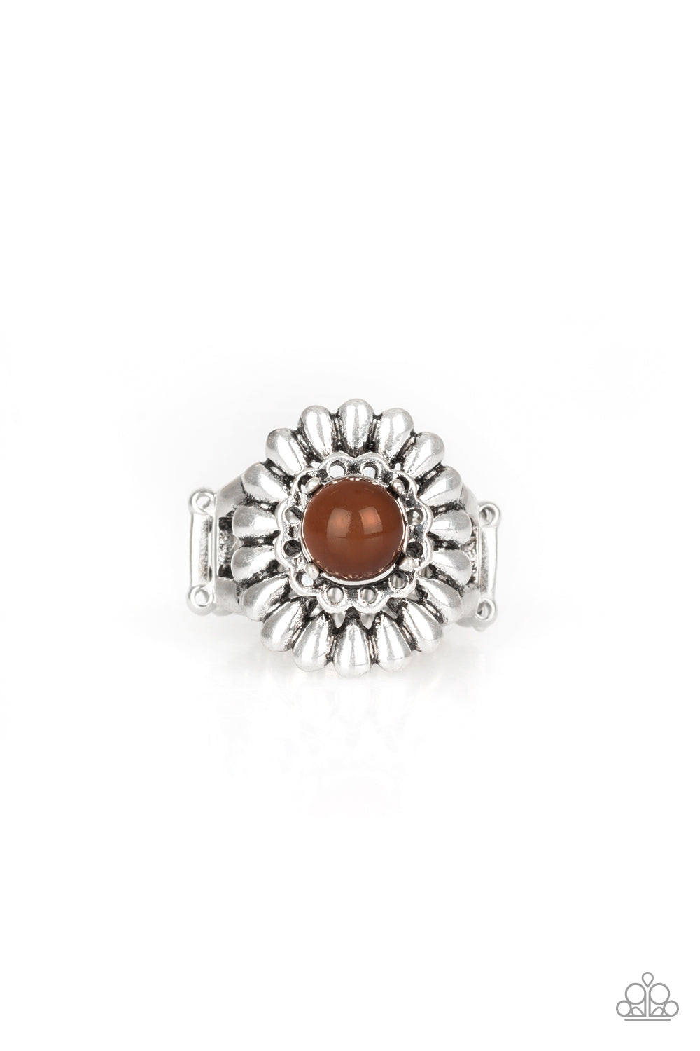 Poppy Pep - Brown Ring Paparazzi