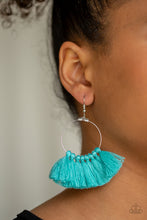 Load image into Gallery viewer, Peruvian Princess - Blue Earring Paparazzi
