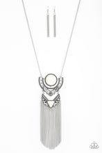Load image into Gallery viewer, Spirit Trek - White Stone Necklace Paparazzi
